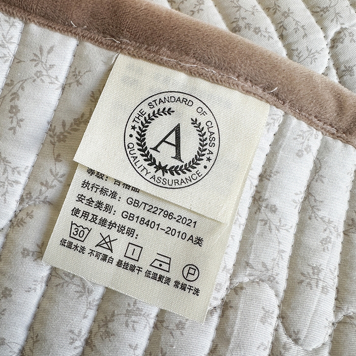 91家纺网 家纺一手货源 找家纺 凌云家纺 2026新款A类13372全棉床盖一面棉一面绒 琉璃