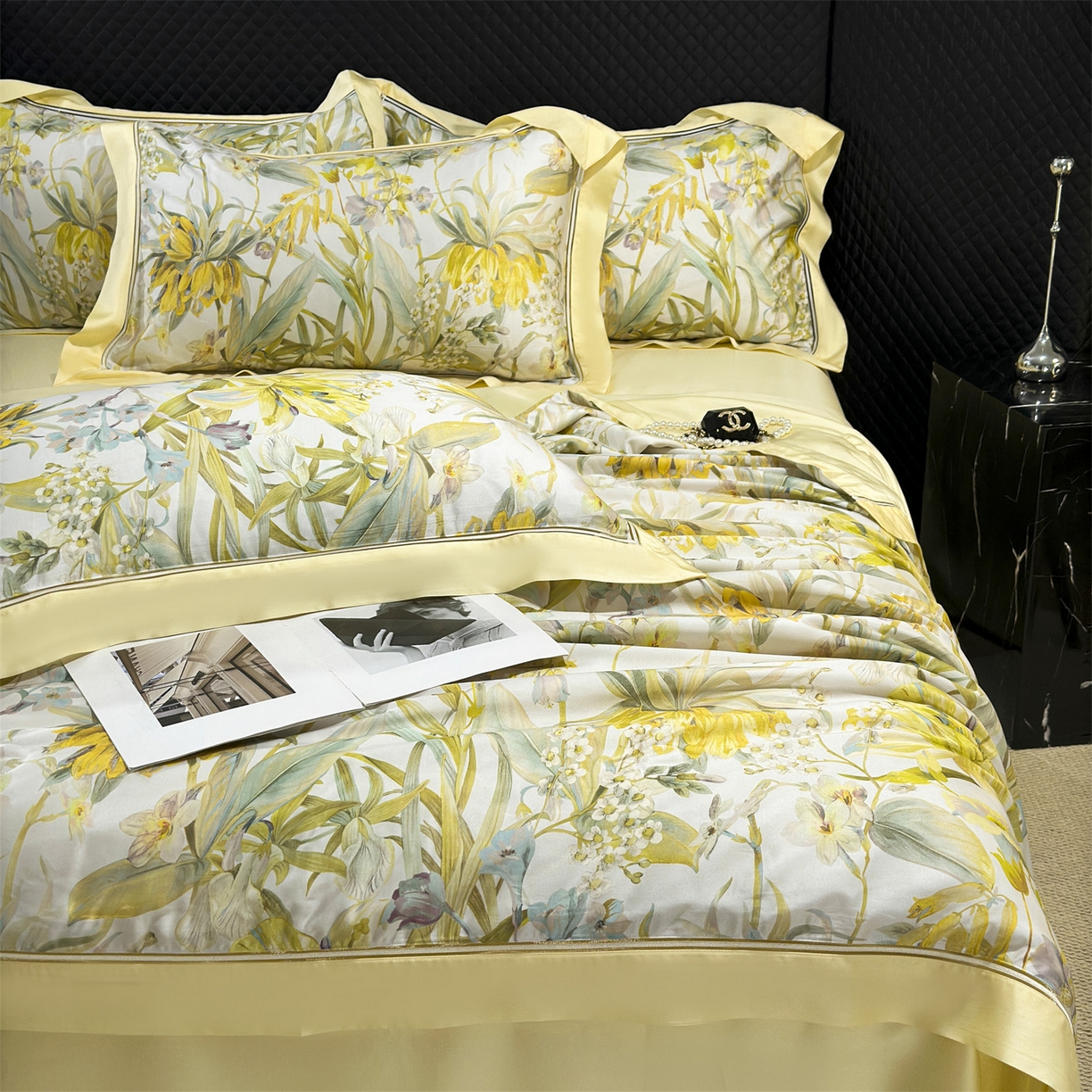 91家纺网 家纺一手货源 找家纺 朵希曼 2026新款60天丝镂空夏被四件套系列（控价：夏被线上券后不低于239 夏被四件套线上券后不低于369) 卡利亚