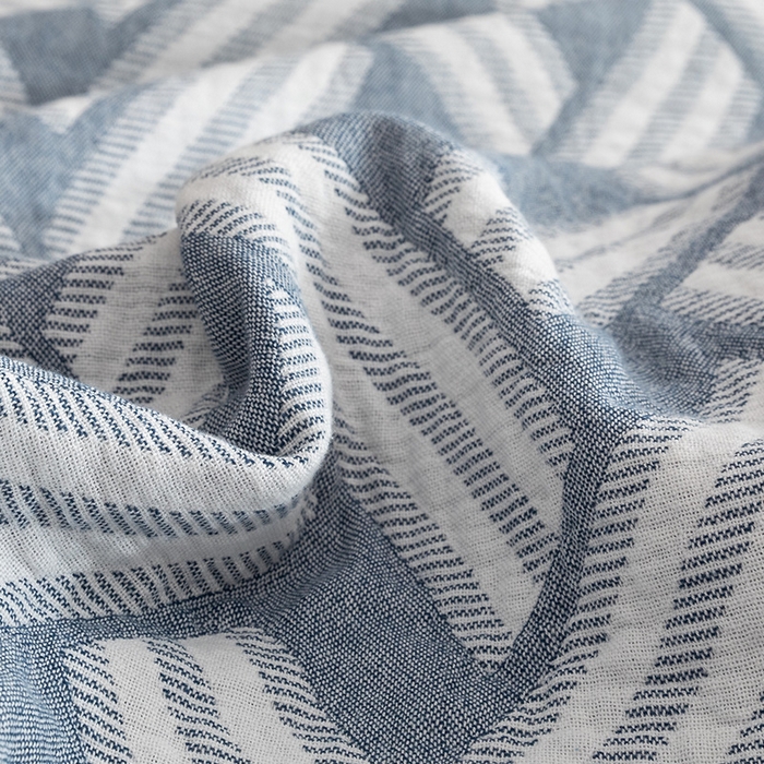 91家纺网 家纺一手货源 找家纺 朴尔家纺-毛巾被 2026春夏新款塞尚风格全棉纯棉水洗棉三层纱布毛巾被夏凉被空调被-经典款常年备货 格里尼-灰