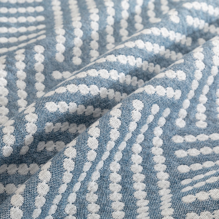 91家纺网 家纺一手货源 找家纺 朴尔家纺-毛巾被 2026春夏新款塞尚风格全棉纯棉水洗棉三层纱布毛巾被夏凉被空调被-经典款常年备货 慕斯-蓝