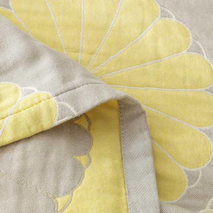 91家纺网 家纺一手货源 找家纺 朴尔家纺-毛巾被 2026春夏新款四层韩版碎花风全棉纯棉纱布毛巾被夏被夏凉被空调被-经典款常年备货 橘子物语-浅灰