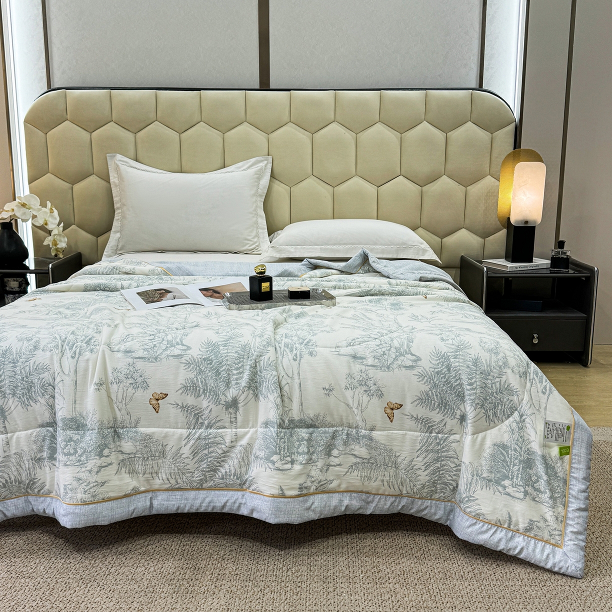 91家纺网 家纺一手货源 找家纺 （总）心悦家纺 2026新款柔丝绵印花夏凉被空调被夏被系列