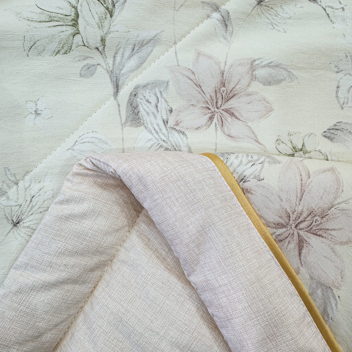 91家纺网 家纺一手货源 找家纺 心悦家纺 2026新款柔丝绵印花夏凉被空调被夏被系列 烂漫花季