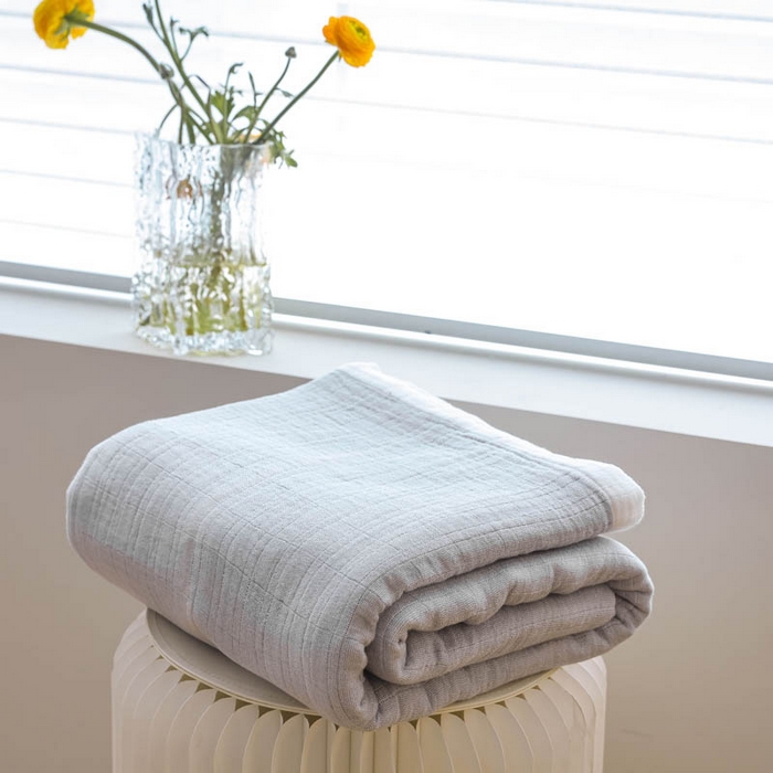 91家纺网 家纺一手货源 找家纺 朴尔家纺-毛巾被 2026春夏新款全棉纯棉80支四层纱布毛巾被夏被夏凉被空调被 组合图仅供展示不可下单