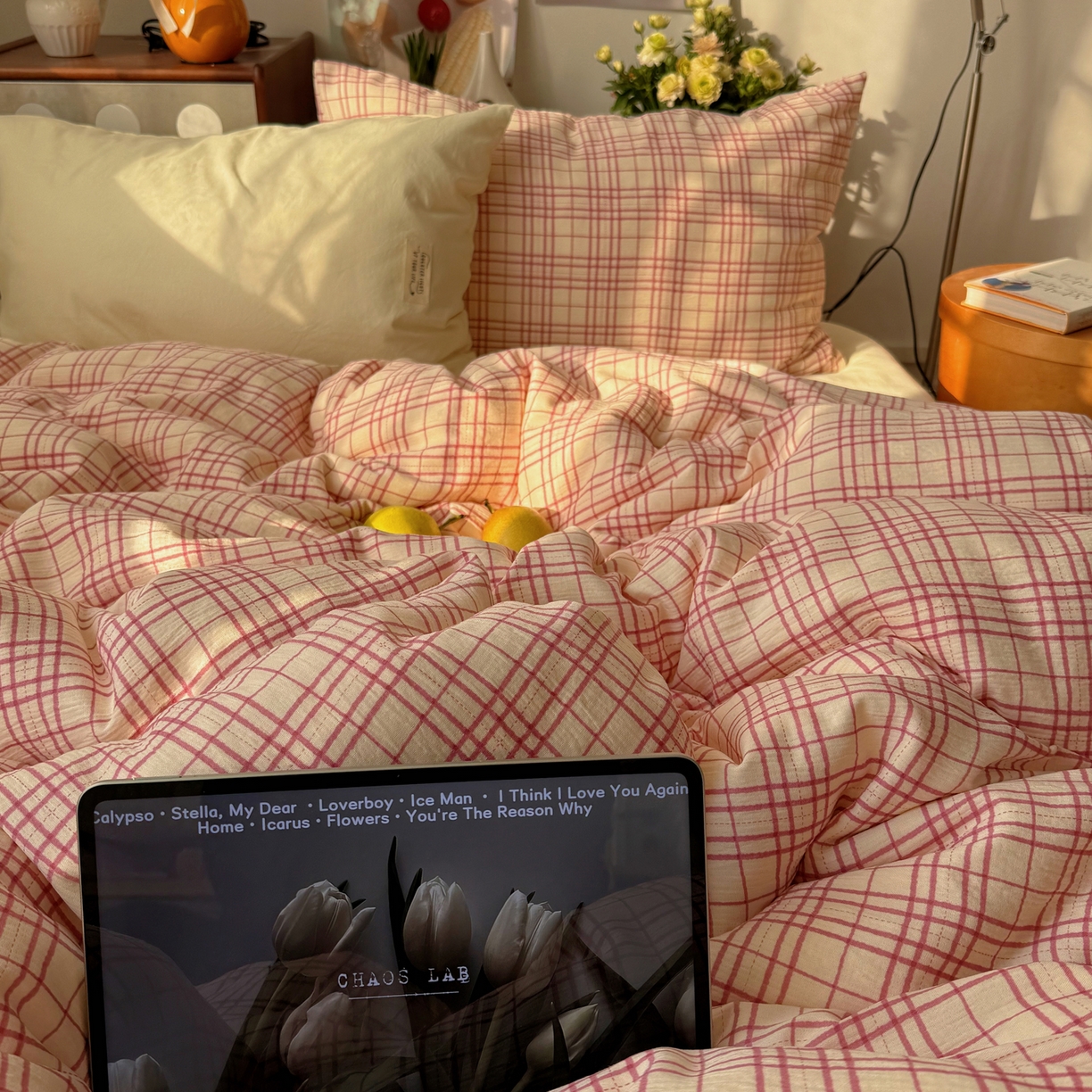 91家纺网 家纺一手货源 找家纺 （总）轻奢坊 2026新款皱皱纱水洗棉韩系混搭四件套