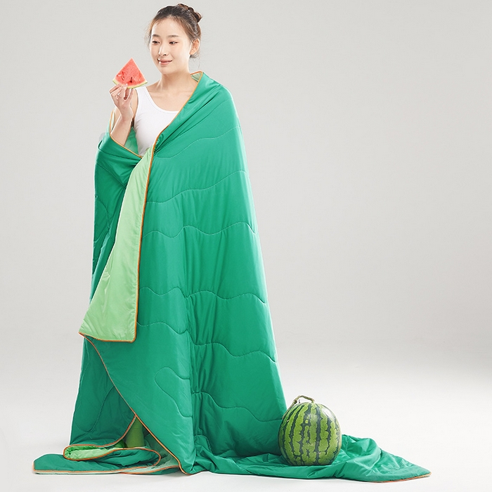 91家纺网 家纺一手货源 找家纺 （总）爱彼家纺 2026新款A类氨纶凉感丝西瓜大豆空调被夏被夏凉被（控价最低79.9/89.9/99.9）