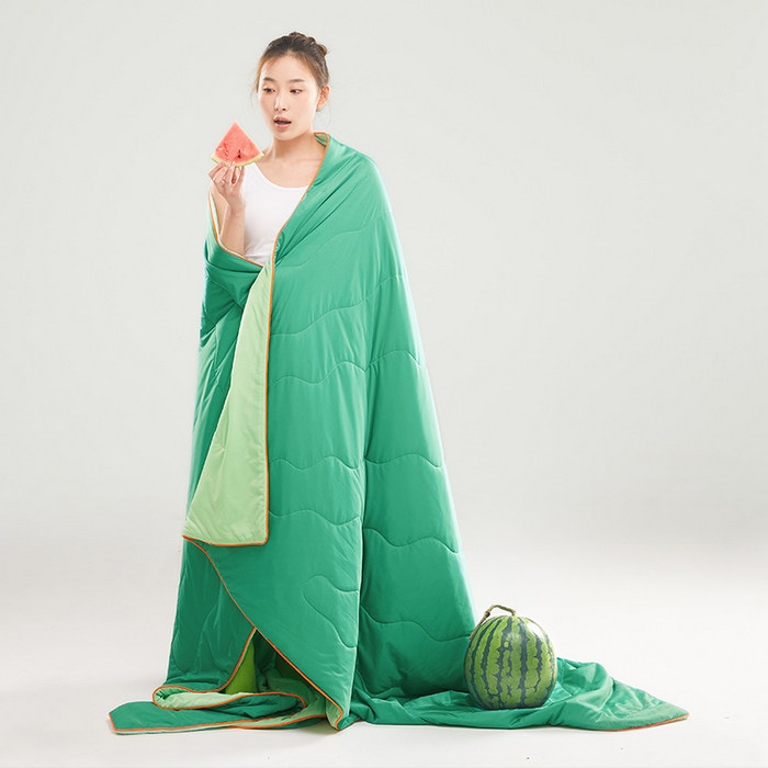 91家纺网 家纺一手货源 找家纺 （总）爱彼家纺 2026新款A类氨纶凉感丝西瓜大豆空调被夏被夏凉被（控价最低79.9/89.9/99.9）