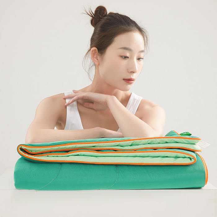 91家纺网 家纺一手货源 找家纺 （总）爱彼家纺 2026新款A类氨纶凉感丝西瓜大豆空调被夏被夏凉被（控价最低79.9/89.9/99.9）