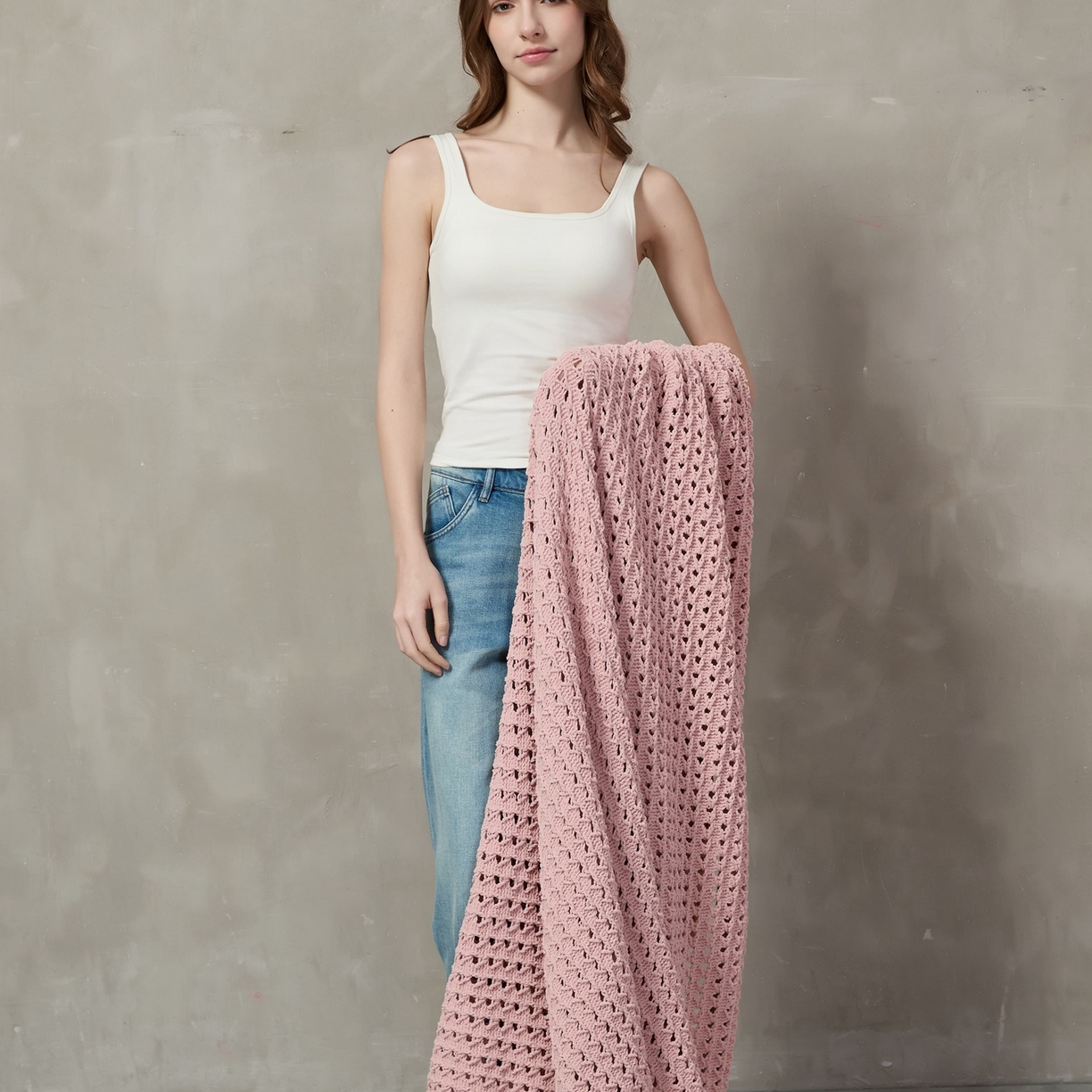 91家纺网 家纺一手货源 找家纺 （总）暖绵绵家纺 2026新款雪尼尔毯子-伯尔莫（券后/折后零售价不得低于162元）