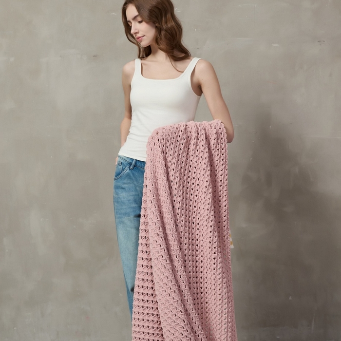 91家纺网 家纺一手货源 找家纺 （总）暖绵绵家纺 2026新款雪尼尔毯子-伯尔莫（券后/折后零售价不得低于162元）