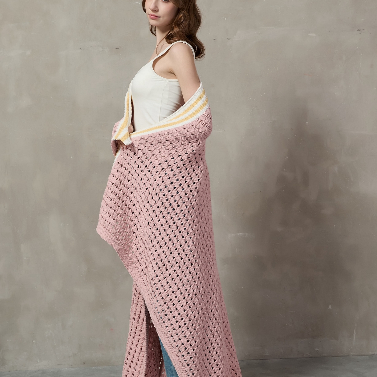 91家纺网 家纺一手货源 找家纺 （总）暖绵绵家纺 2026新款雪尼尔毯子-伯尔莫（券后/折后零售价不得低于162元）