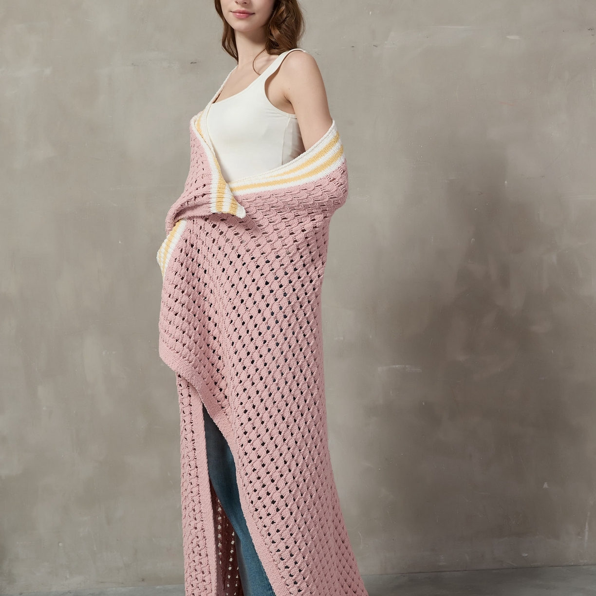 91家纺网 家纺一手货源 找家纺 （总）暖绵绵家纺 2026新款雪尼尔毯子-伯尔莫（券后/折后零售价不得低于162元）