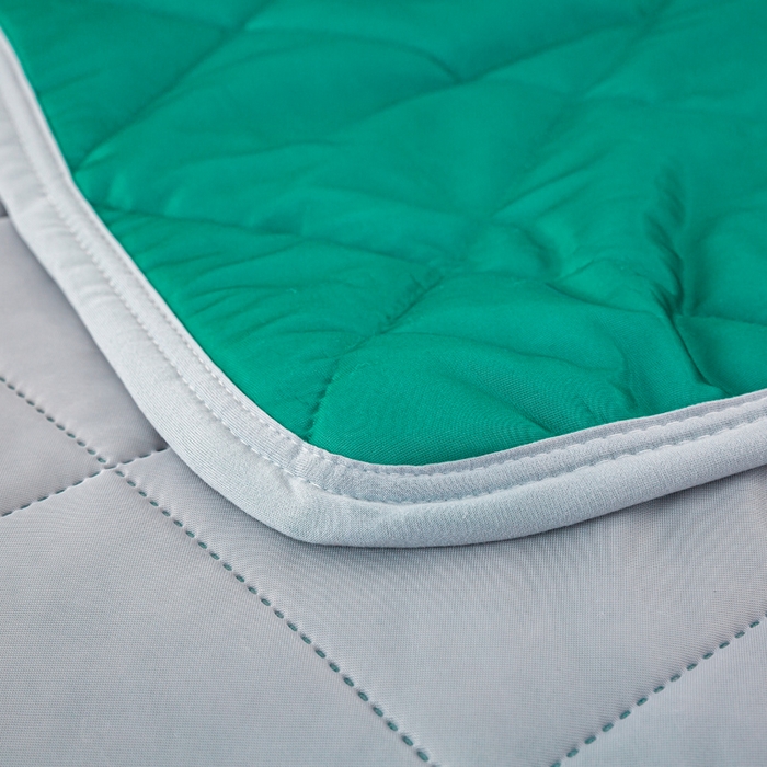 91家纺网 家纺一手货源 找家纺 憨豆家纺 2026新款凉感丝夏被冰淇淋纯色夏凉被空调被夏季薄被子直播外贸跨境爆款 墨绿