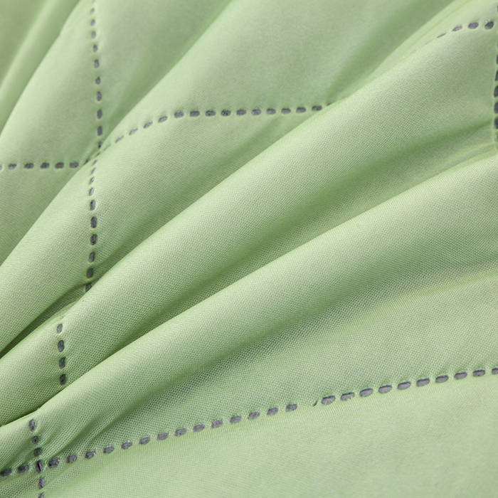 91家纺网 家纺一手货源 找家纺 憨豆家纺 2026新款凉感丝夏被冰淇淋纯色夏凉被空调被夏季薄被子直播外贸跨境爆款 果绿