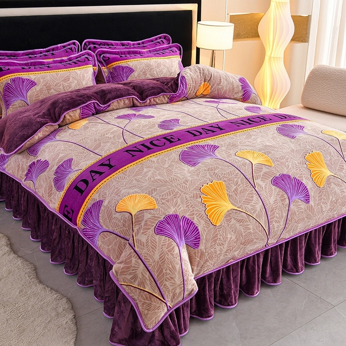 91家纺网 家纺一手货源 找家纺 （总推）诺梵家纺 2025新款8.5斤牛奶绒四件套金貂绒法莱绒水晶绒珊瑚绒