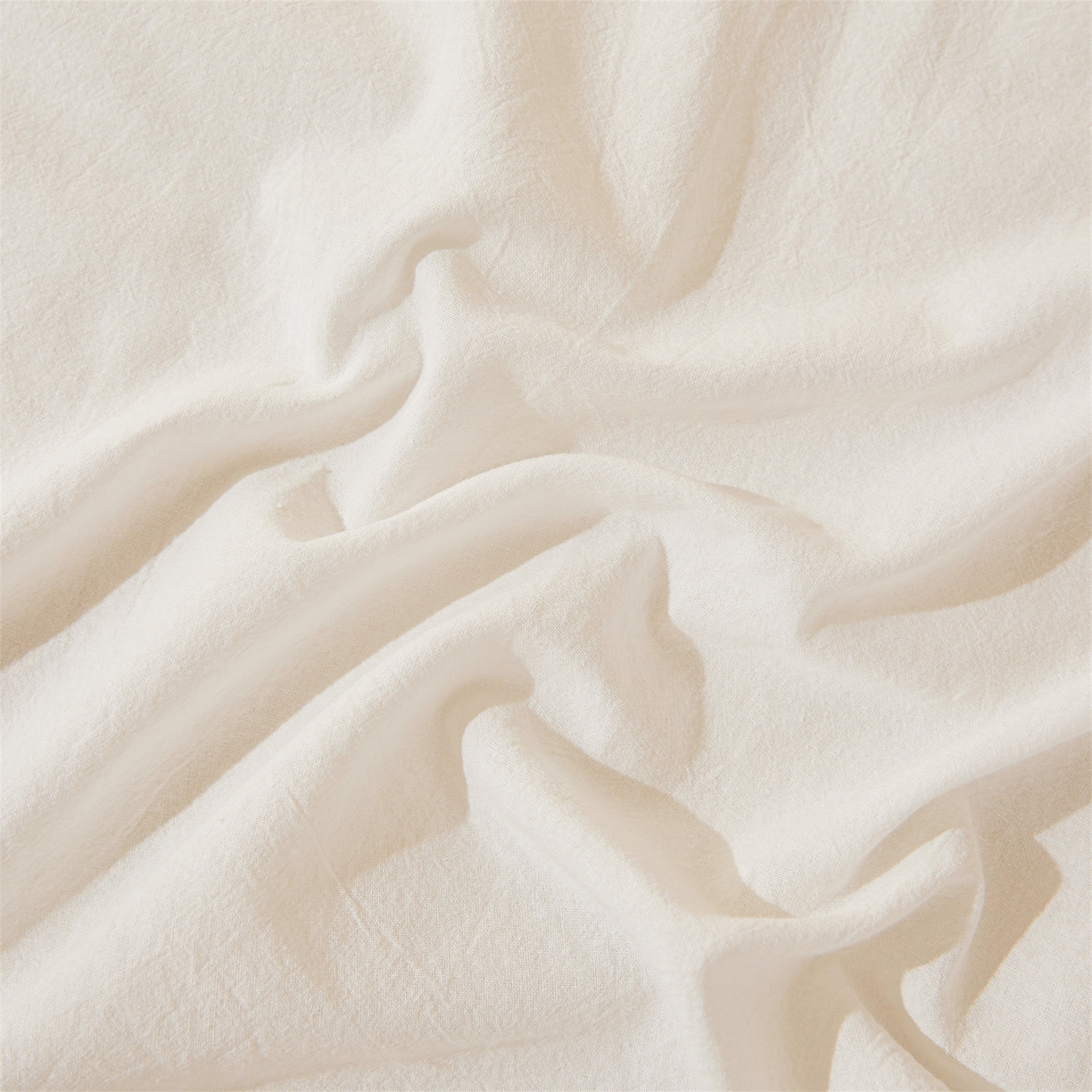 91家纺网 家纺一手货源 找家纺 女子家纺 2026新款全棉色织水洗纯色条格纯棉单层床笠床垫保护套 拾忆-白色