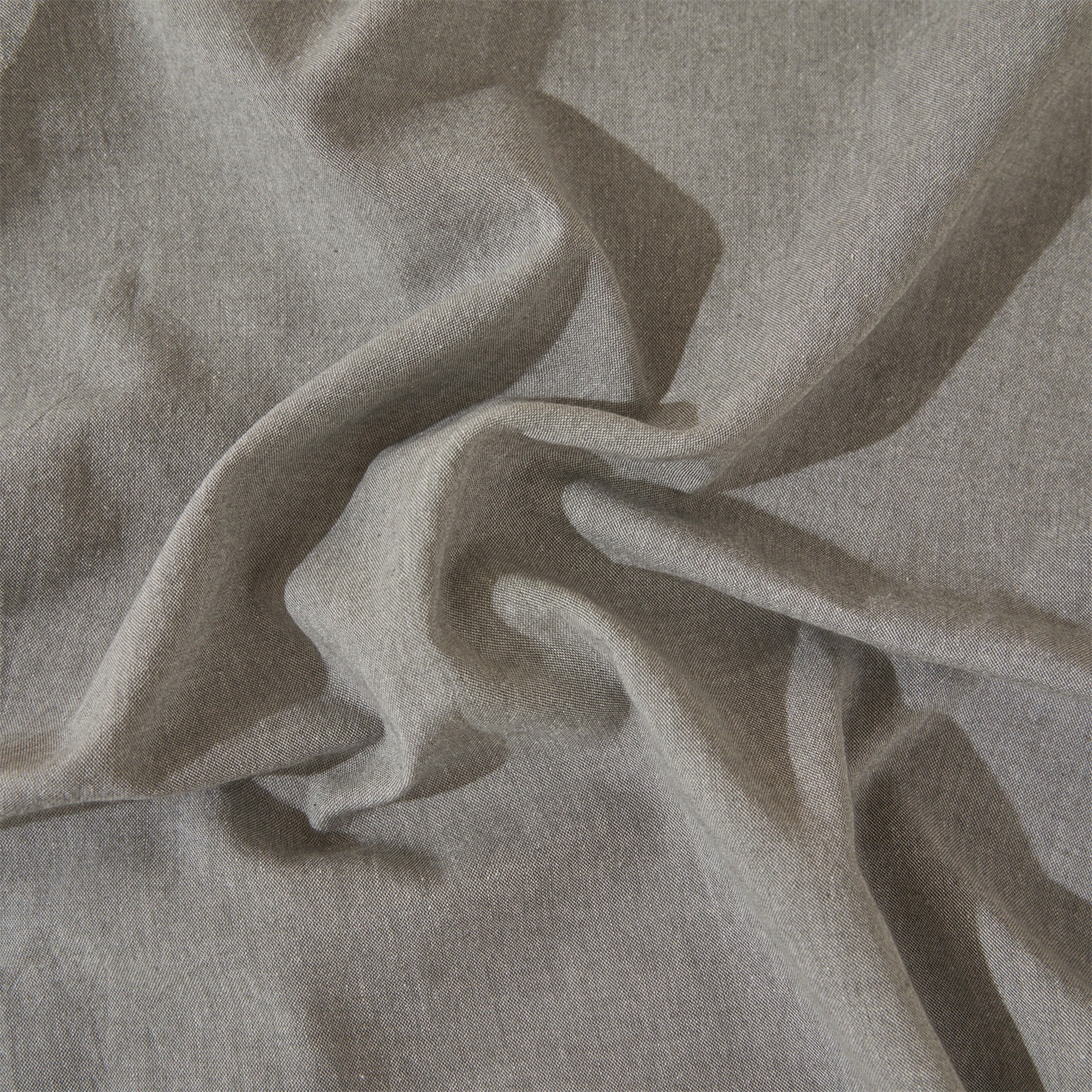 91家纺网 家纺一手货源 找家纺 女子家纺 2026新款全棉色织水洗纯色条格纯棉单层床笠床垫保护套 拾忆-灰色