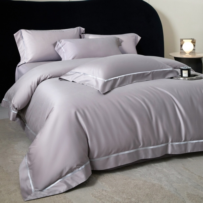 91家纺网 家纺一手货源 找家纺 （总）淼铭家纺 2026新款140S绫罗缎天丝棉磨毛四件套-云憩