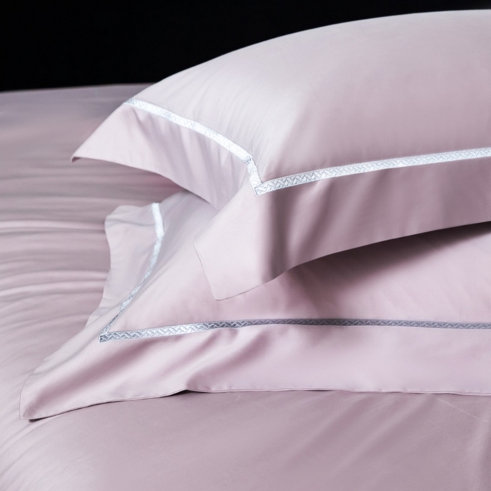 91家纺网 家纺一手货源 找家纺 淼铭家纺 2026新款140S绫罗缎天丝棉磨毛四件套-云憩 云憩-紫