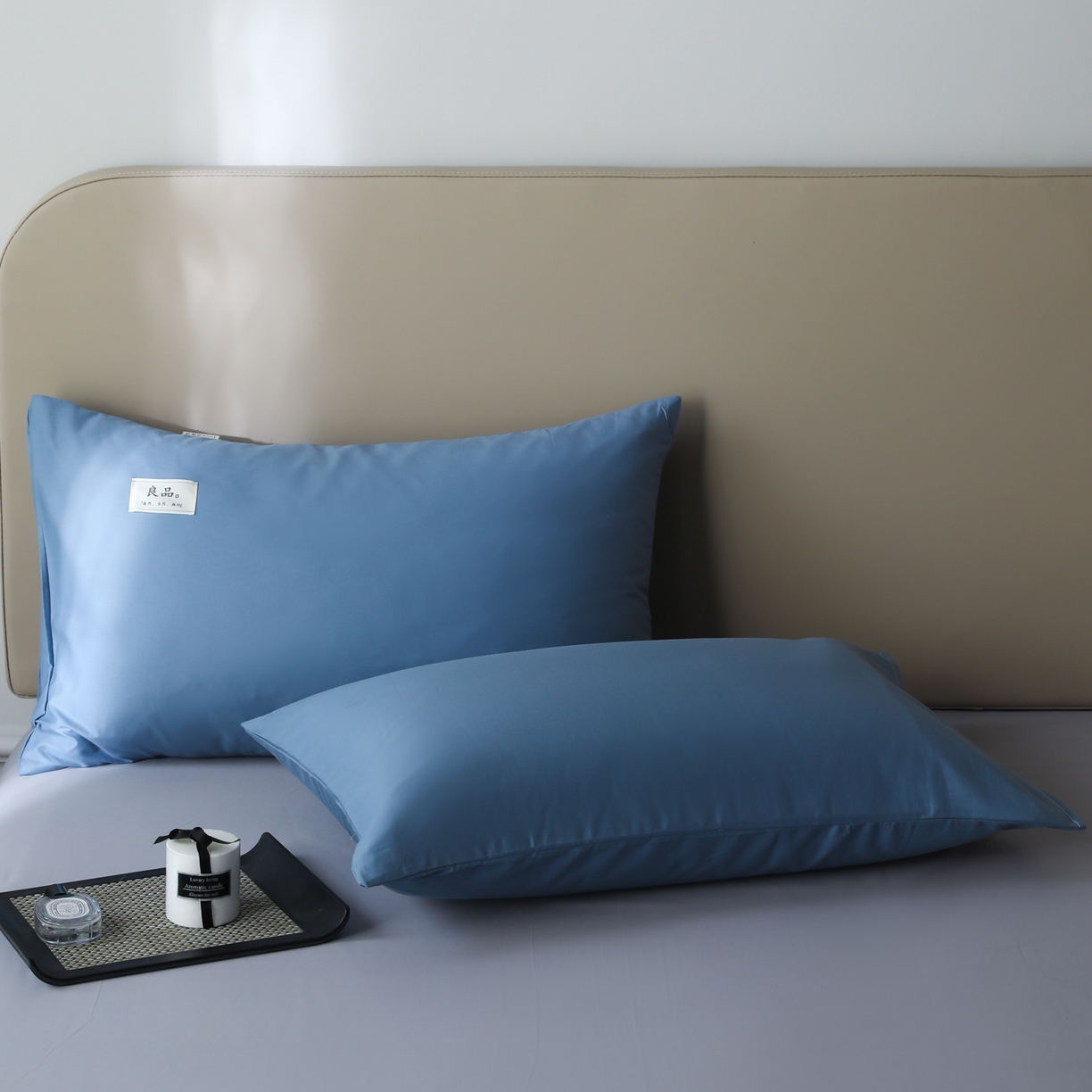 91家纺网 家纺一手货源 找家纺 （总）眠博士 2026新款轻奢简约全棉40支拼色四件套