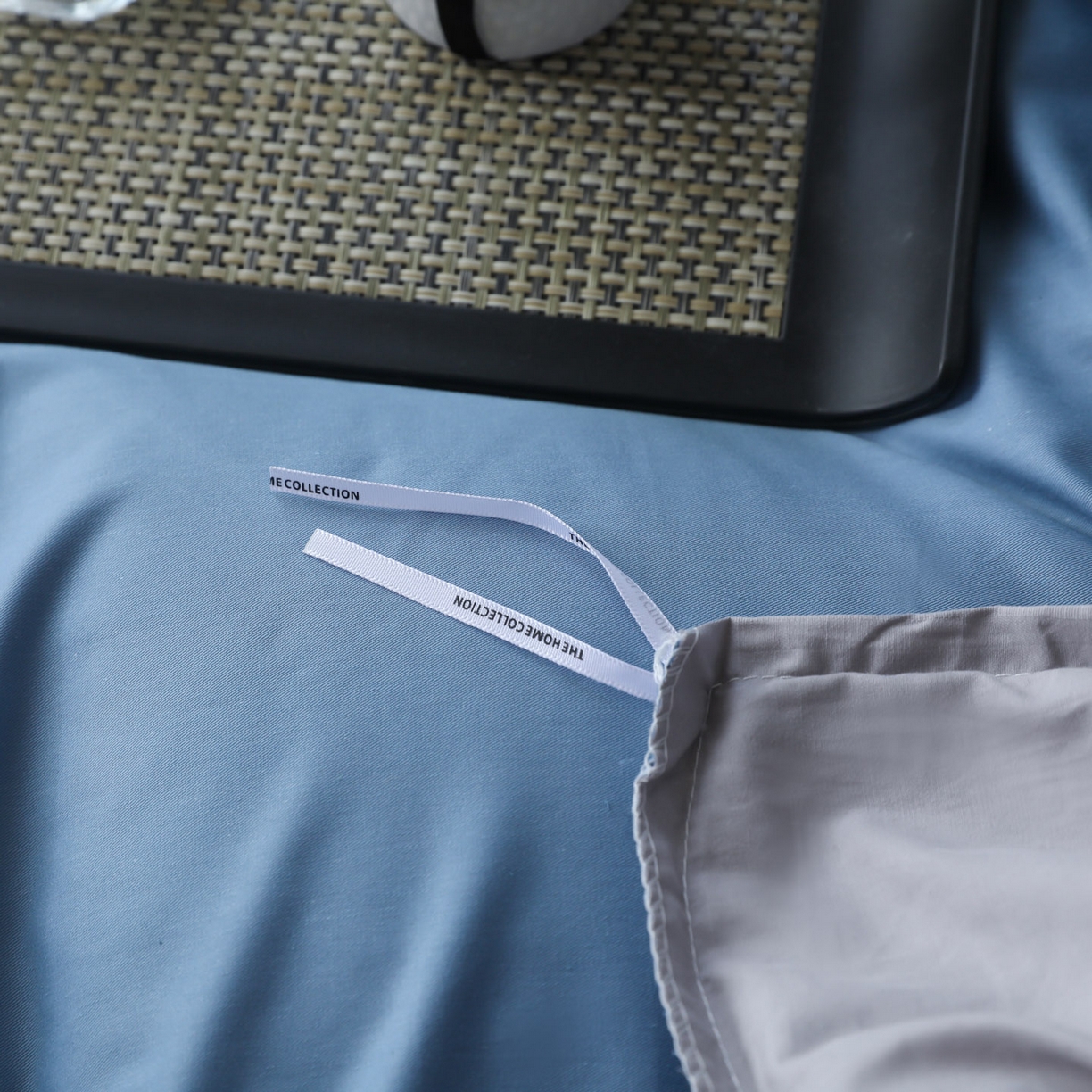 91家纺网 家纺一手货源 找家纺 （总）眠博士 2026新款轻奢简约全棉40支拼色四件套