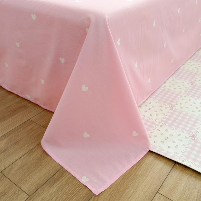 91家纺网 家纺一手货源 找家纺 曼之夏 2026新款全棉三丽鸥正版授权卡通四件套 元气美乐蒂