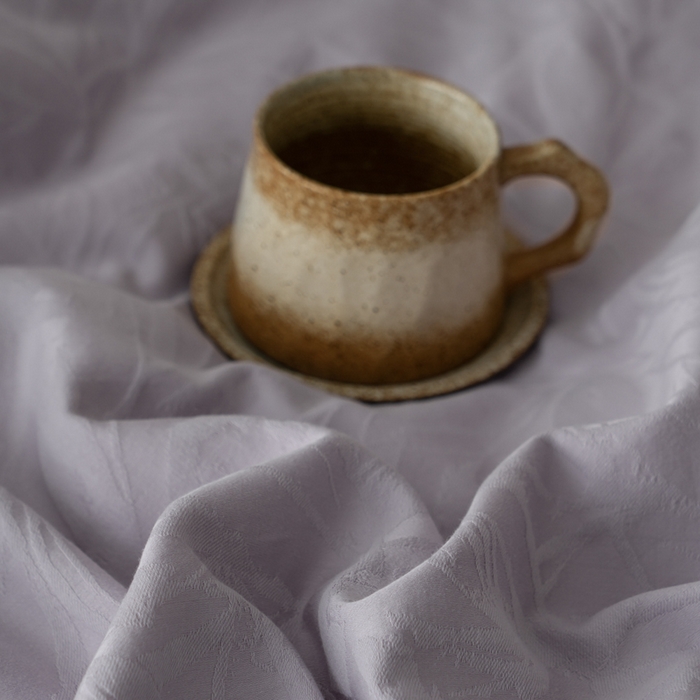 91家纺网 家纺一手货源 找家纺 爱思佳 2026新款A类全棉60s浮雕亮面提花系列四件套 枫韵紫