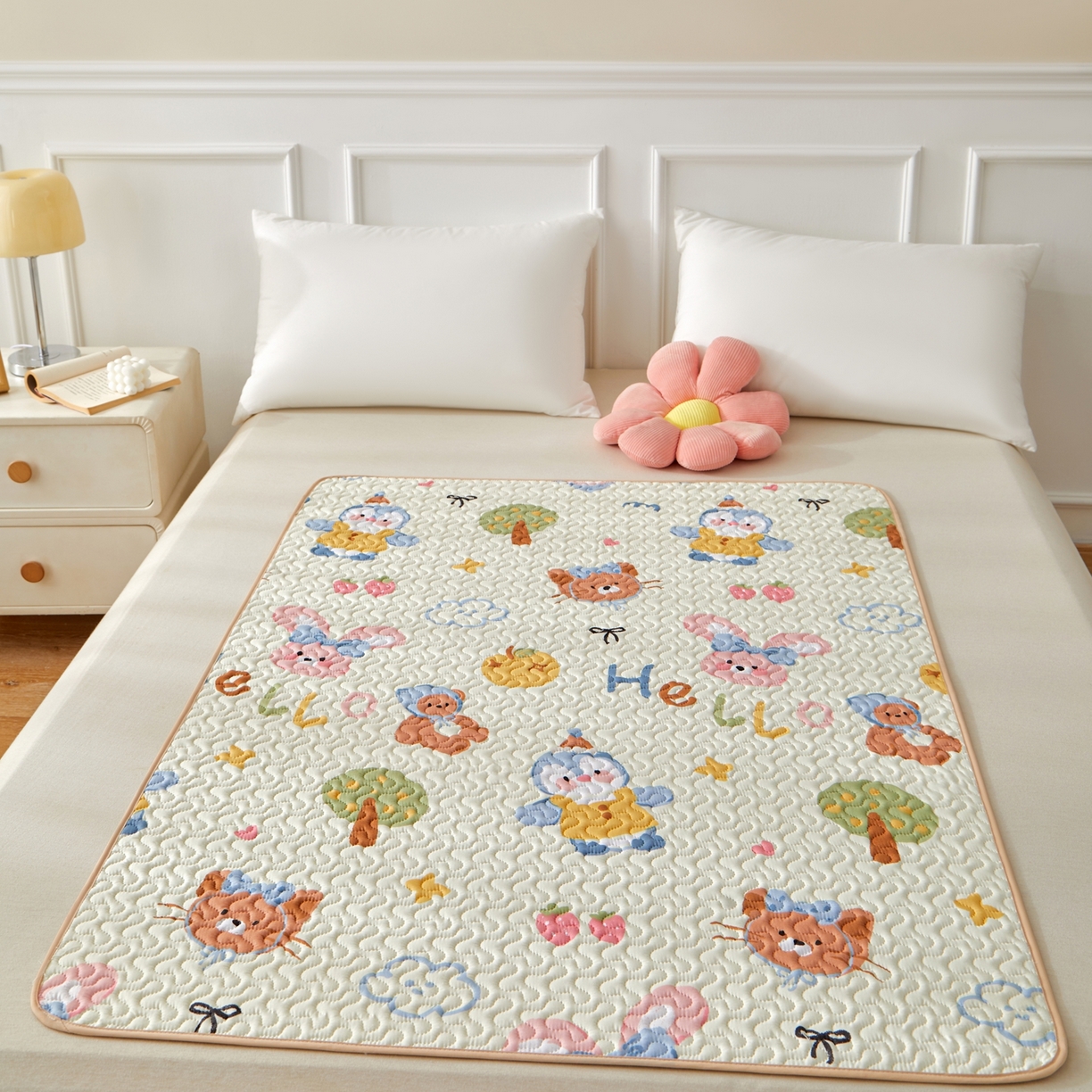 91家纺网 家纺一手货源 找家纺 （总）永旺家纺 2026新款A类亲肤四季款防水垫子隔尿垫