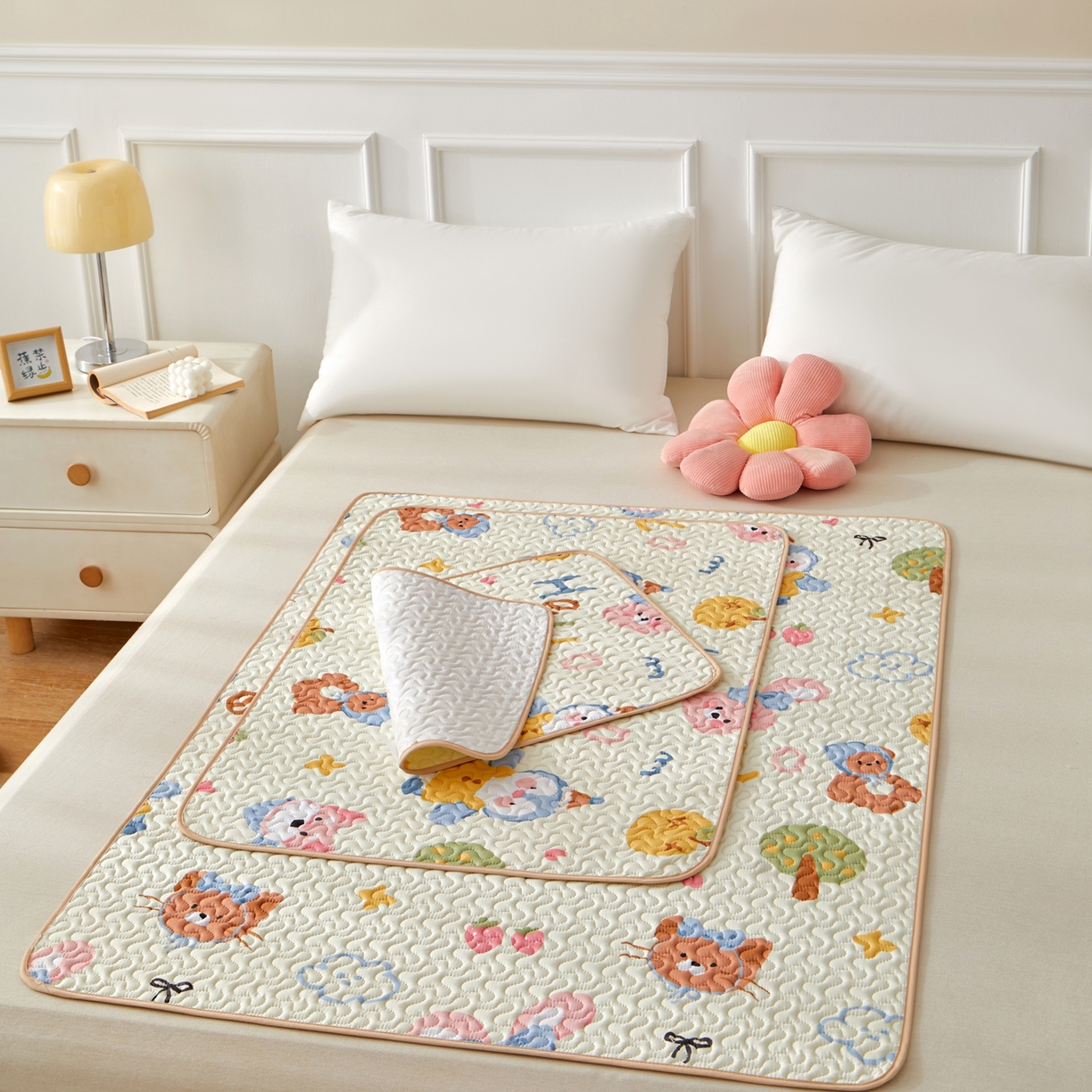 91家纺网 家纺一手货源 找家纺 （总）永旺家纺 2026新款A类亲肤四季款防水垫子隔尿垫