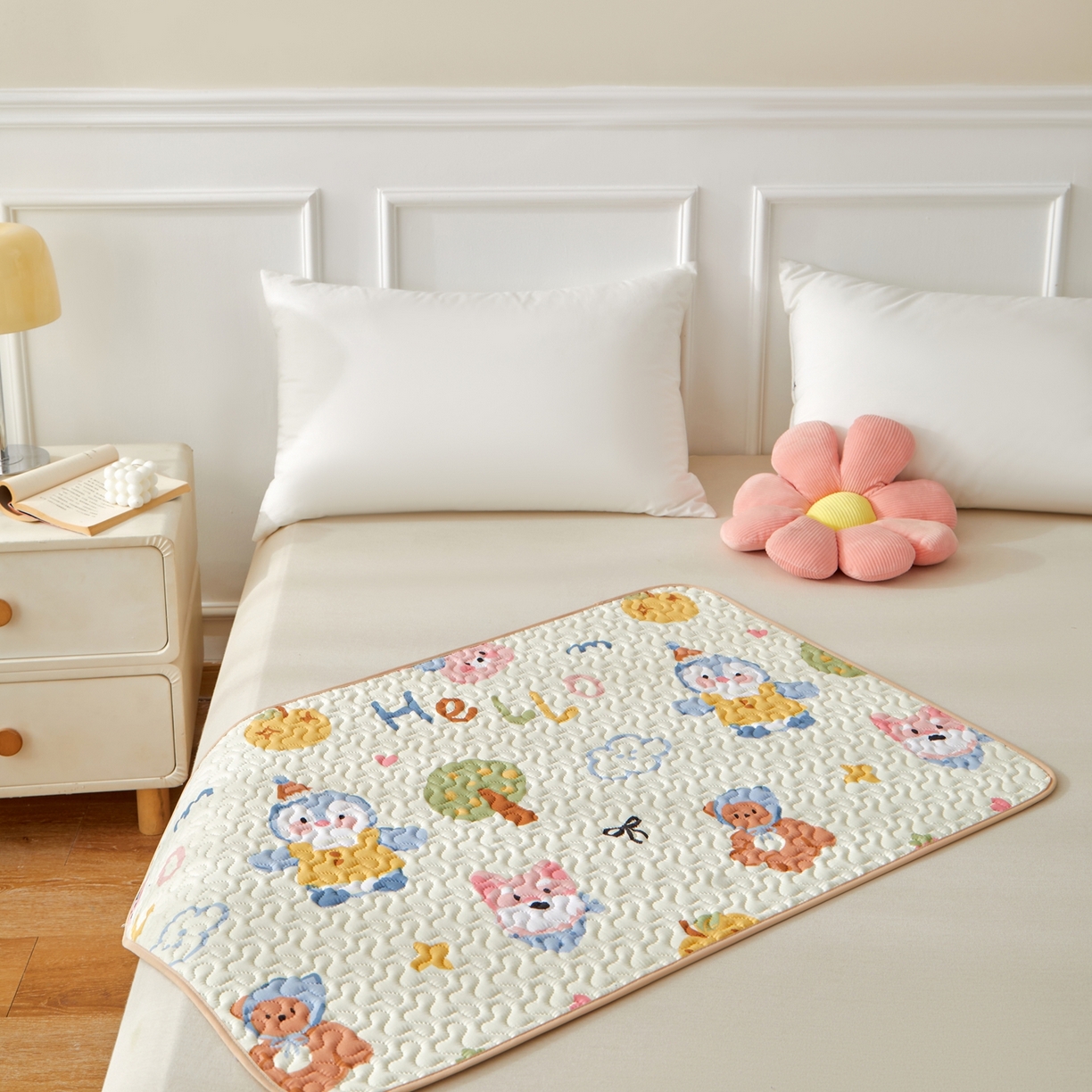 91家纺网 家纺一手货源 找家纺 （总）永旺家纺 2026新款A类亲肤四季款防水垫子隔尿垫