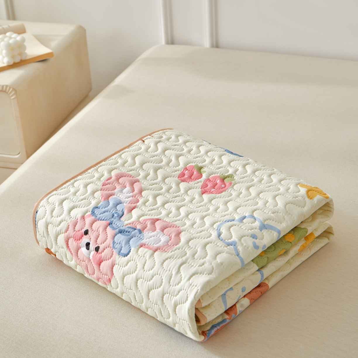 91家纺网 家纺一手货源 找家纺 （总）永旺家纺 2026新款A类亲肤四季款防水垫子隔尿垫