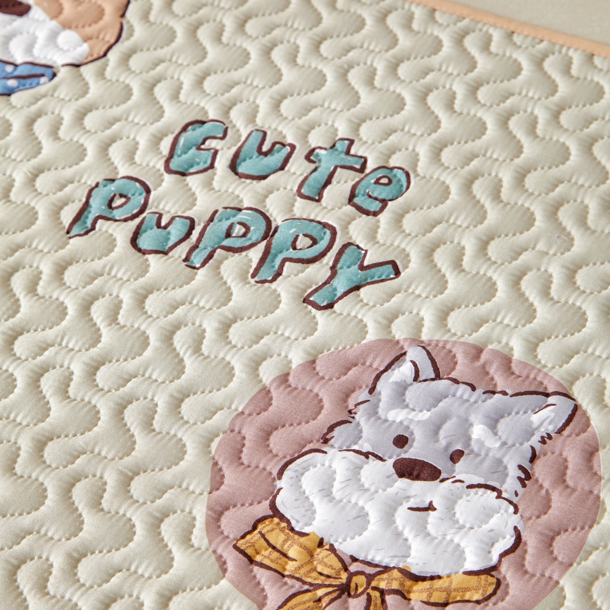 91家纺网 家纺一手货源 找家纺 永旺家纺 2026新款A类亲肤四季款防水垫子隔尿垫 汪汪队