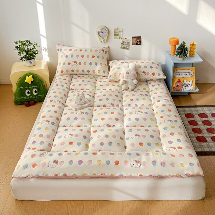 91家纺网 家纺一手货源 找家纺 （总）艺菲阁家纺 2026新款水洗棉保暖亲肤床垫