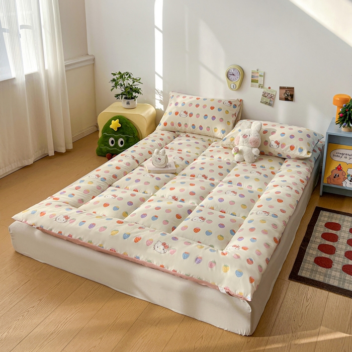 91家纺网 家纺一手货源 找家纺 （总）艺菲阁家纺 2026新款水洗棉保暖亲肤床垫