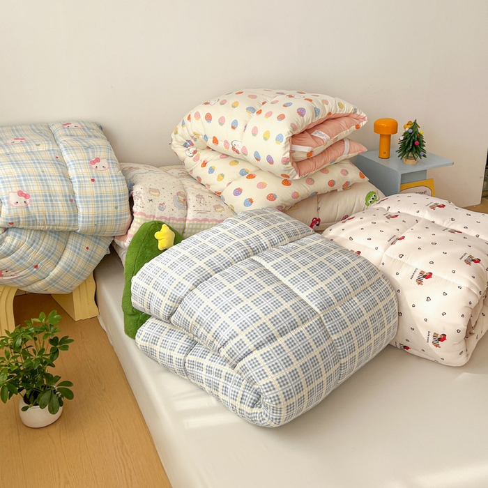 91家纺网 家纺一手货源 找家纺 艺菲阁家纺 2026新款水洗棉保暖亲肤床垫 组合