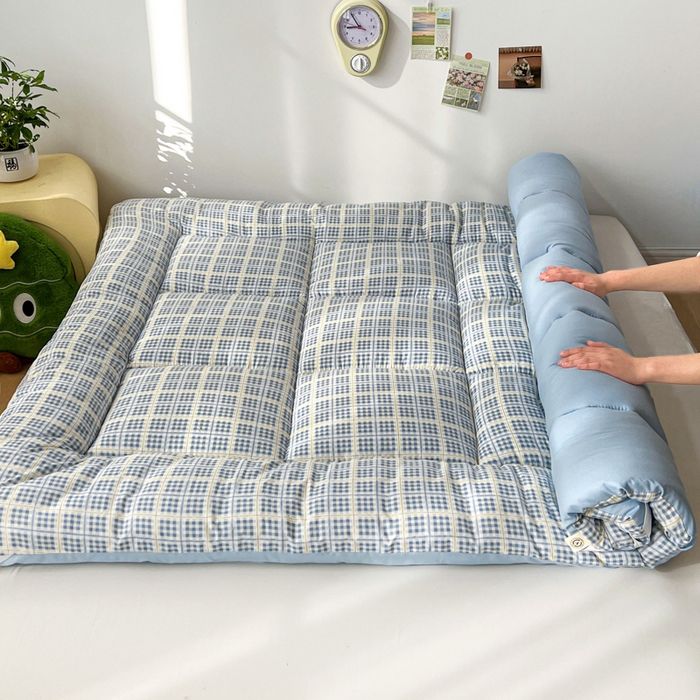 91家纺网 家纺一手货源 找家纺 艺菲阁家纺 2026新款水洗棉保暖亲肤床垫 圆珠笔