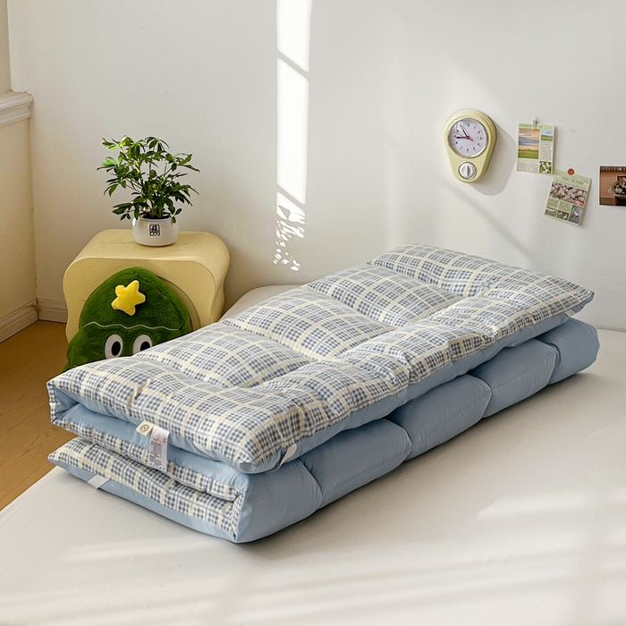 91家纺网 家纺一手货源 找家纺 艺菲阁家纺 2026新款水洗棉保暖亲肤床垫 圆珠笔