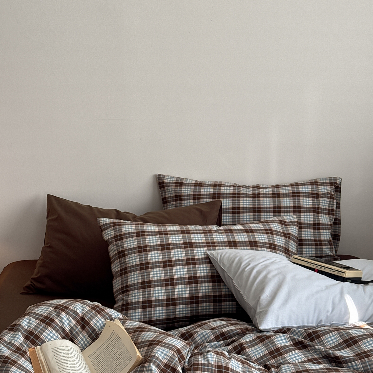 91家纺网 家纺一手货源 找家纺 （总）蜜宿 2026新款全棉色织水洗棉四件套-岛屿森林