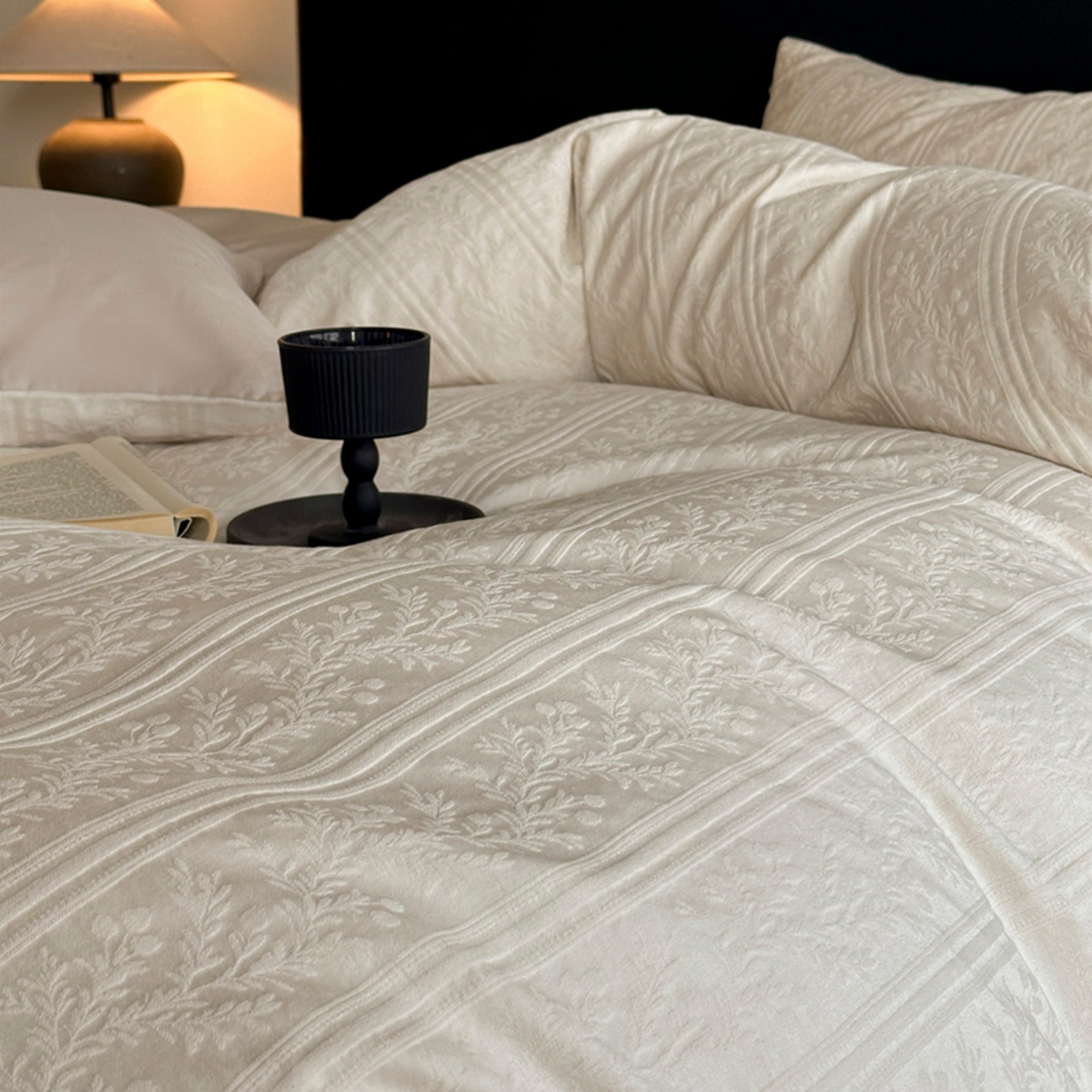 91家纺网 家纺一手货源 找家纺 （总）宜代光年 2026新款厚织全棉大提花系列单被套