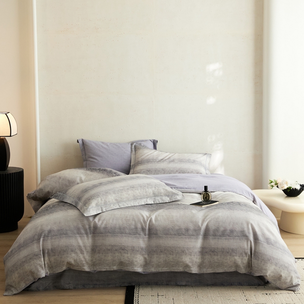 91家纺网 家纺一手货源 找家纺 （总）朵希曼 2026新款全棉云感生态磨毛数码印花系列四件套