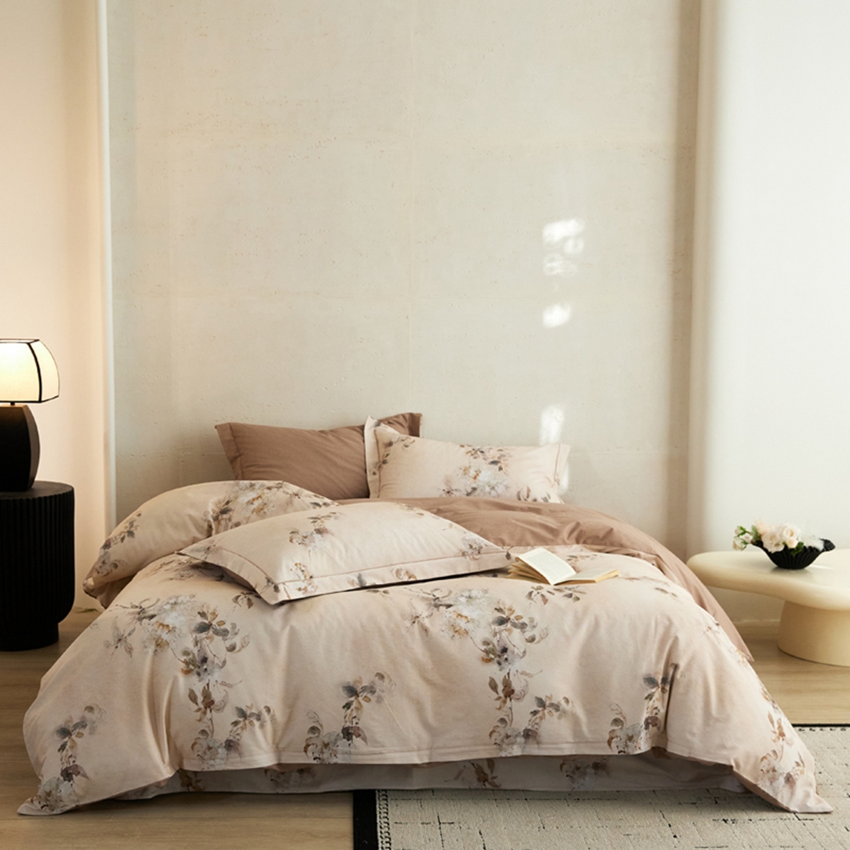 91家纺网 家纺一手货源 找家纺 （总）朵希曼 2026新款全棉云感生态磨毛数码印花系列四件套