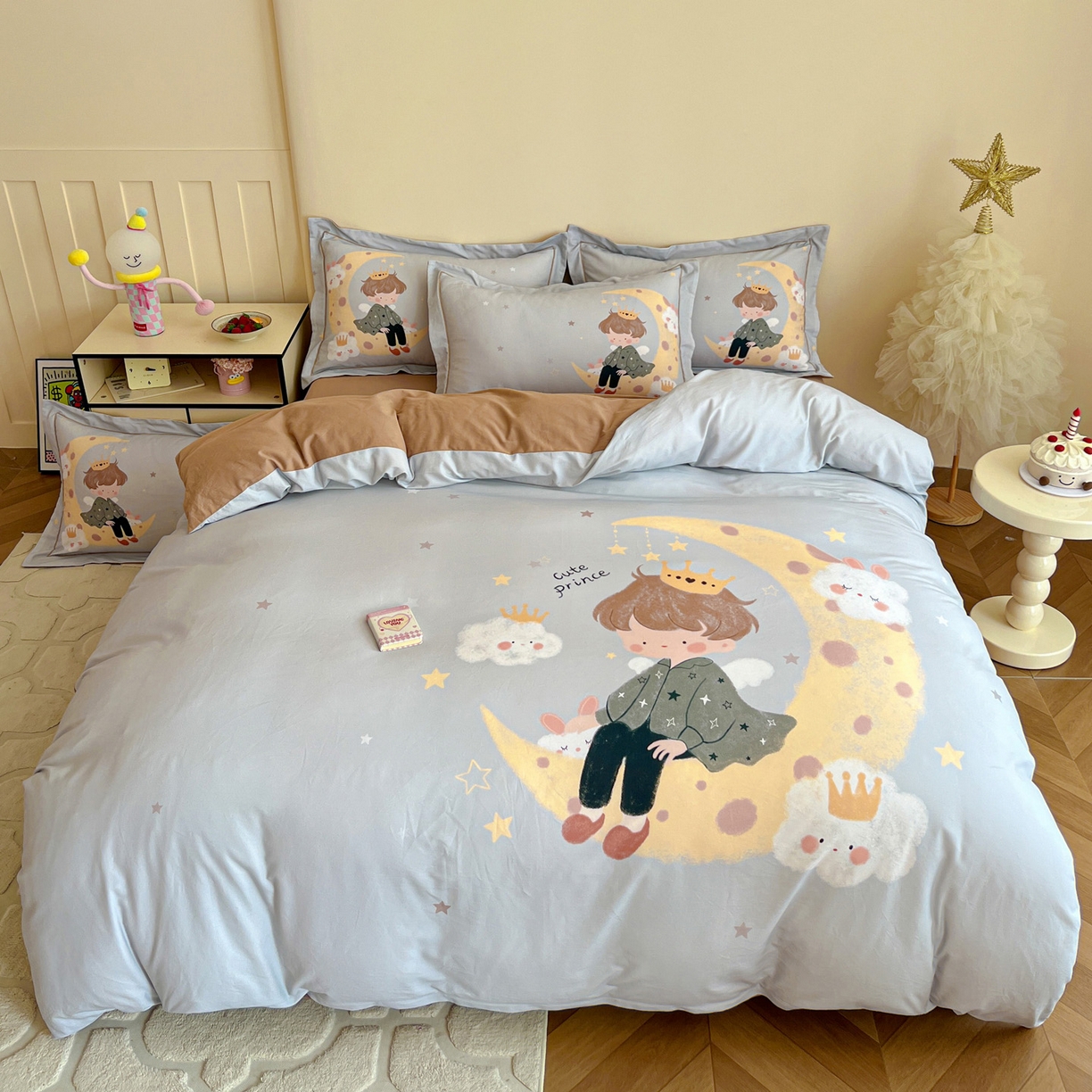 91家纺网 家纺一手货源 找家纺 （总）朵希曼 2026新款全棉云感生态磨毛数码印花系列四件套