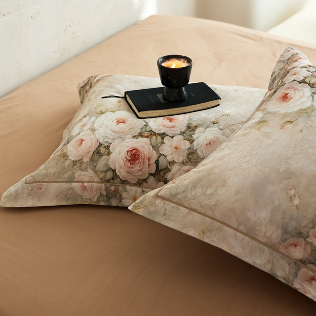 91家纺网 家纺一手货源 找家纺 朵希曼 2026新款全棉生态磨毛数码印花系列四件套 满堂香