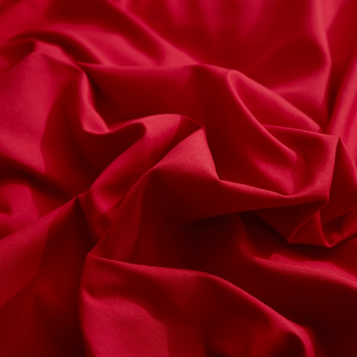 91家纺网 家纺一手货源 找家纺 啊雅家居 2026新款ins简约纯色磨毛系列单枕套 大红