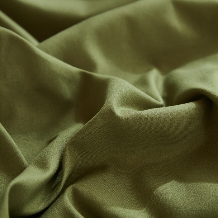 91家纺网 家纺一手货源 找家纺 啊雅家居 2026新款ins简约纯色磨毛被套可订制logo 军绿