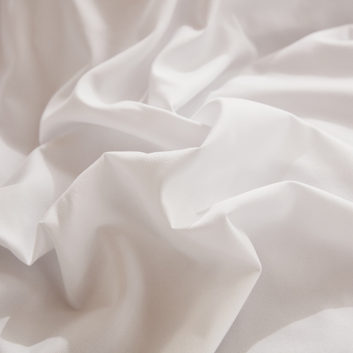 91家纺网 家纺一手货源 找家纺 啊雅家居 2026新款ins简约纯色磨毛被套可订制logo 白色