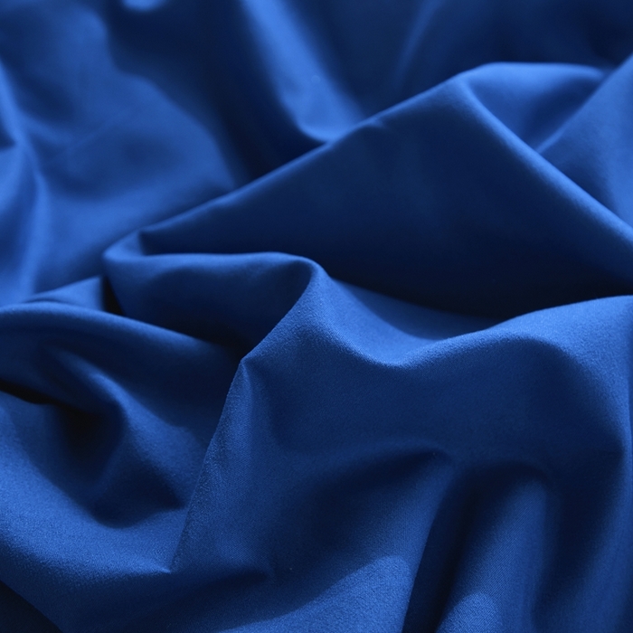 91家纺网 家纺一手货源 找家纺 啊雅家居 2026新款ins简约纯色磨毛被套可订制logo 克莱因蓝加浅蓝灰