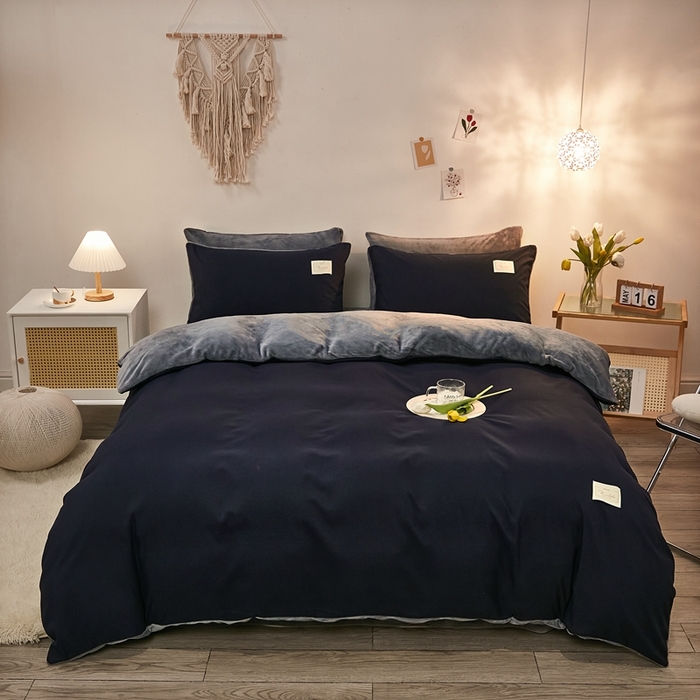 91家纺网 家纺一手货源 找家纺 （总）啊雅家居 2026新款水洗棉加绒单面绒被套