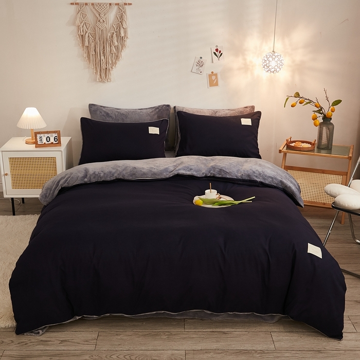 91家纺网 家纺一手货源 找家纺 （总）啊雅家居 2026新款水洗棉加绒单面绒被套