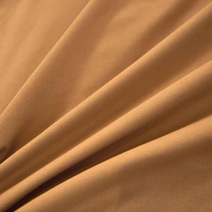 91家纺网 家纺一手货源 找家纺 啊雅家居 2026新款水洗棉加绒单面绒被套 暖咖加牛奶绒